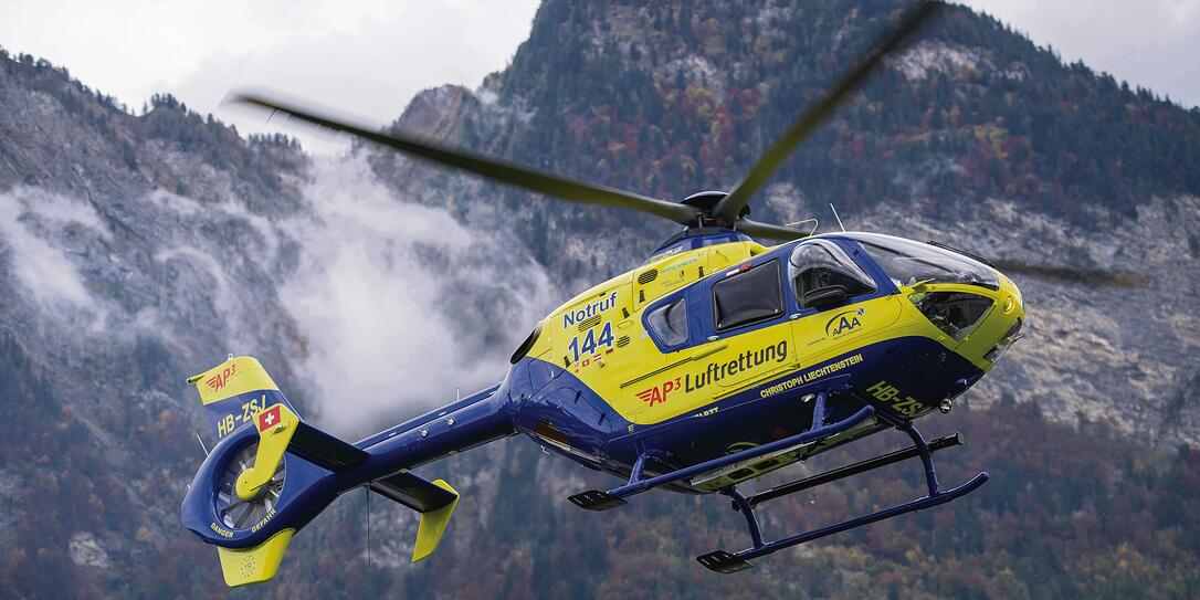20 Einsätze in Liechtenstein geflogen 20 Einsätze in Liechtenstein geflogen