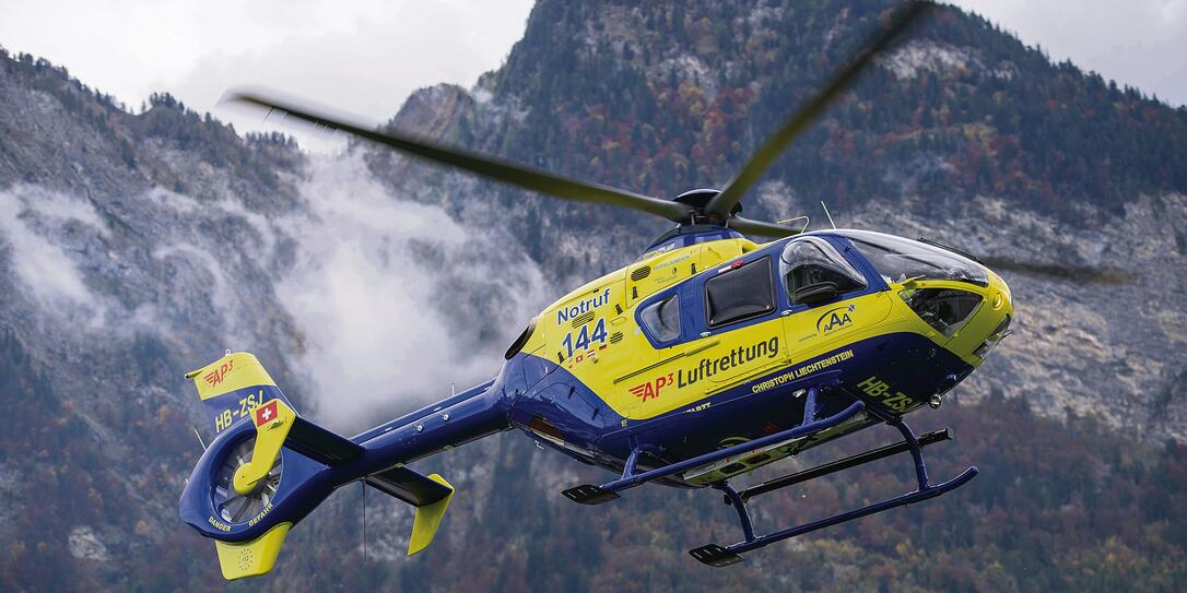 20 Einsätze in Liechtenstein geflogen