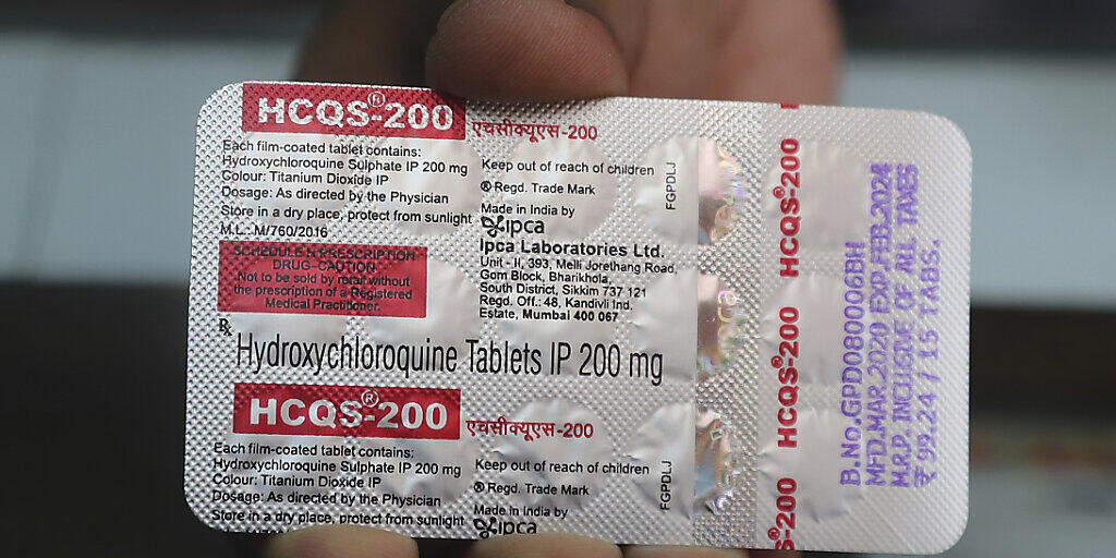 Die USA wollen weiterhin das Malaria-Mittel Hydroxychloroquin an Brasilien schicken, obwohl der Einsatz des Medikaments bei einer Coronavirus-Infektion nicht unumstritten ist. (Symbolbild)