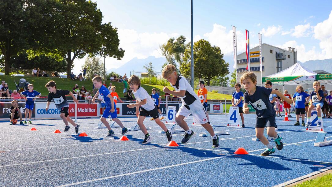 Liechtenstein Schaan Sportanlage Rheinwiese Schaaner Faescht