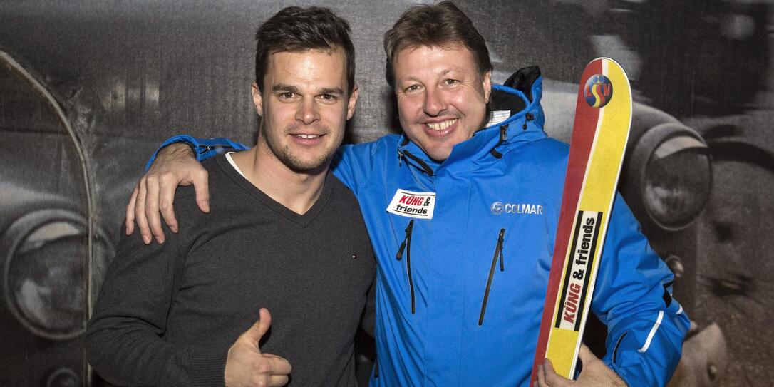 Patrick Küng beim Cuba Club Vaduz Patrick Küng beim Cuba Club Vaduz