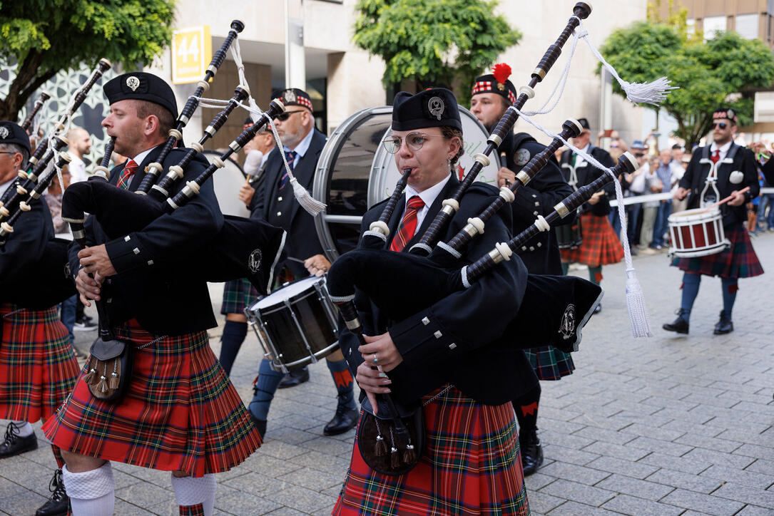 Princely Tattoo Parade in Vaduz