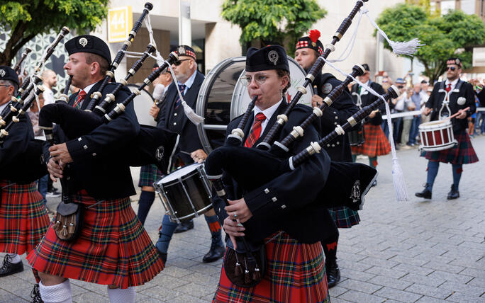 Princely Tattoo Parade in Vaduz