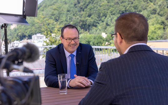 Politische Sommergespräche in Vaduz