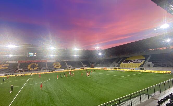 Schöne Stimmung in Schaffhausen