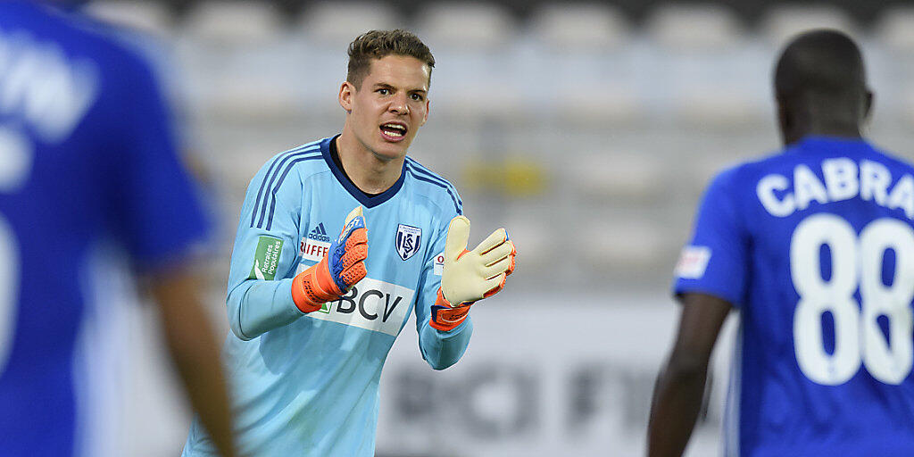 Die Lage ist ernst: Lausannes Keeper Thomas Castella ortet eine gewisse Panik in seinen Reihen