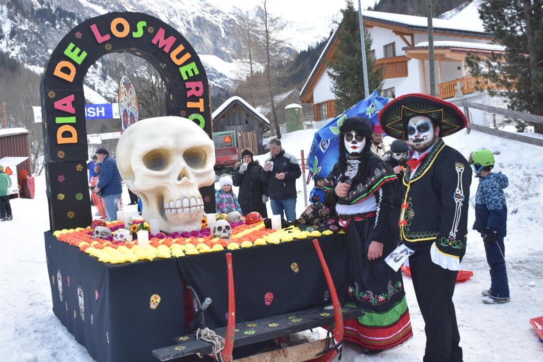 Hornschlitten-, Rittgeiss- und Bobrennen des Sportclubs Weisstannen