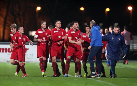 Fussball LFV Liechtensteiner-Cup Halbfinal USV Eschen-Mauren - FC Vaduz