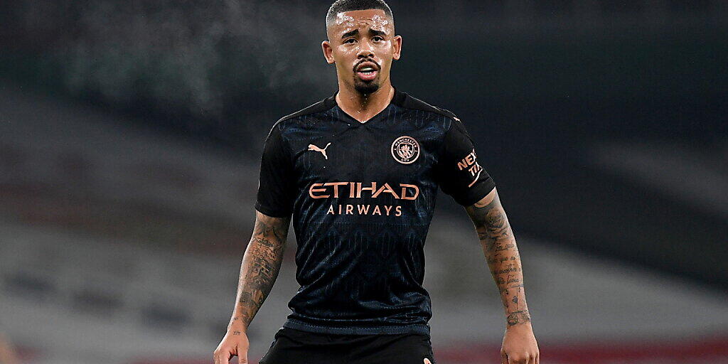 Eines der Corona-Opfer bei Manchester City: der brasilianische Stürmer Gabriel Jesus