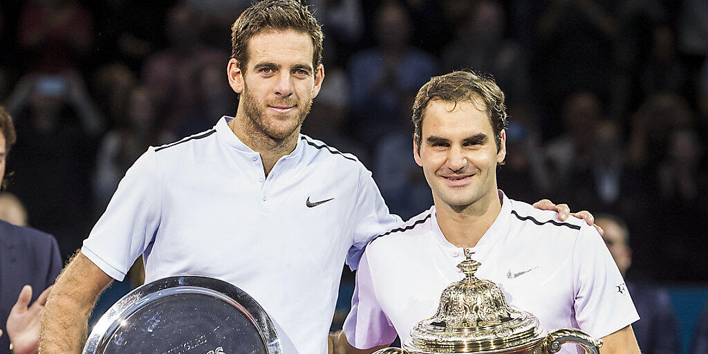2017 gewann Roger Federer den Final in Basel gegen Juan Martin Del Potro. Diese Finalpaarung scheint auch 2018 wieder möglich.
