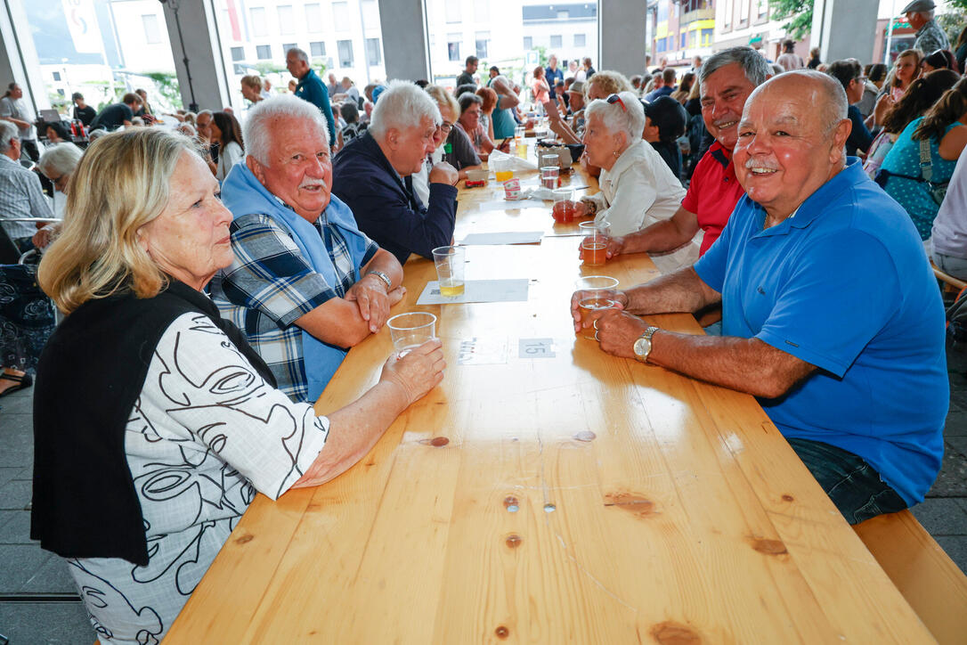 Auftakt Schaaner Sommer im Lindahof, in Schaan.