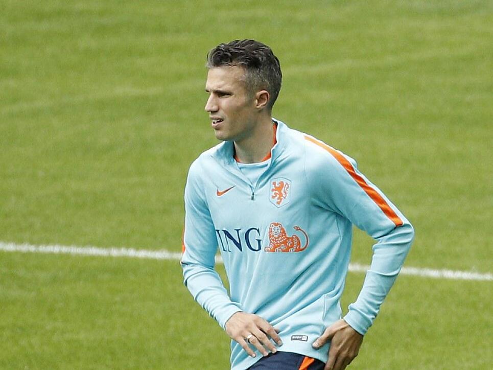Comeback und bereits wieder verletzt: Niederlandes Rekordtorschütze Robin van Persie fällt mit einer Knieverletzung aus