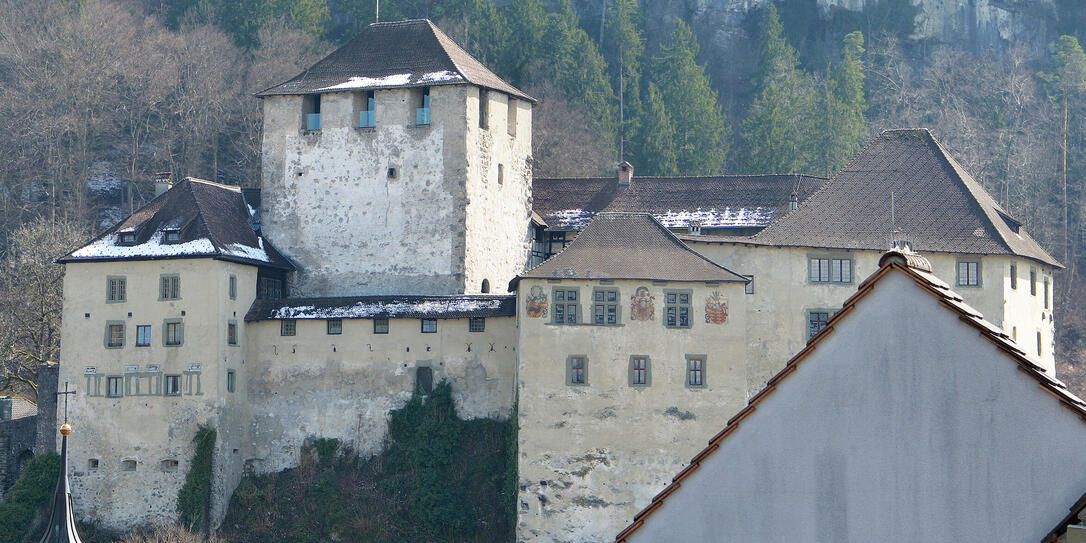Schattenburg überDenDächernVon Feldkirch