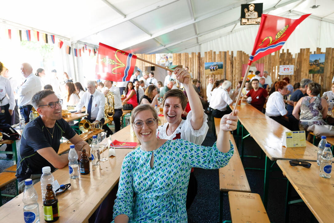 76. Liechtensteiner Verbandsmusikfest in Mauren  unter dem Motto «Mura - tönt guat»