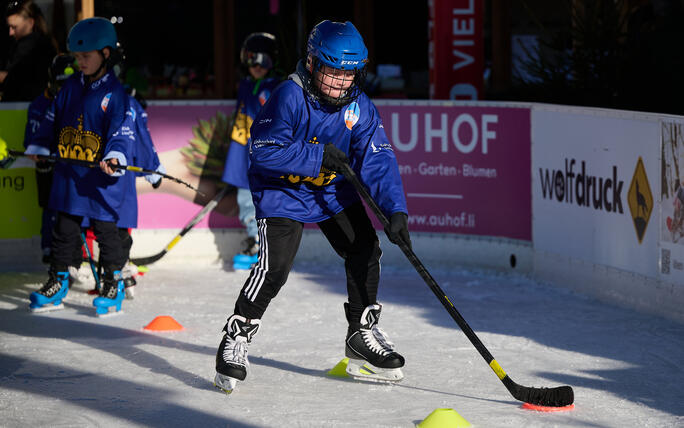 Eishockey-Schnupperkurs in Vaduz