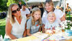 Ginfest in Mauren, Liechtenstein.