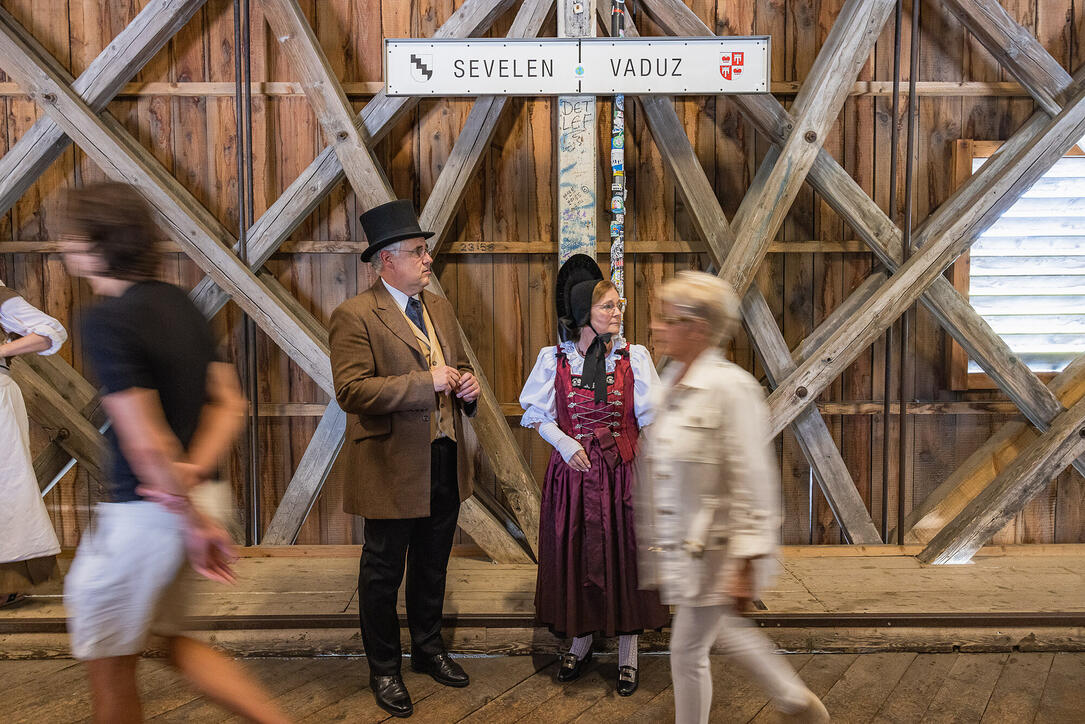 150 Jahre Holzbrücke Vaduz - Sevelen