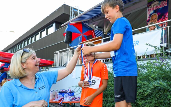 Liechtenstein Schaan Sportanlage Rheinwiese Schaaner Faescht