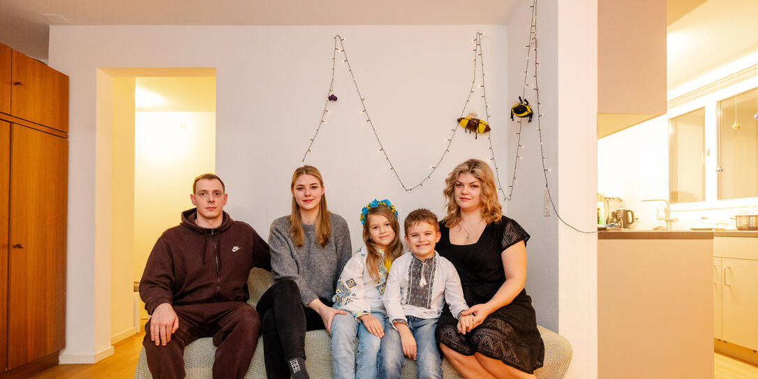 Schutzsuchende Familie in Triesen Schutzsuchende Familie in Triesen