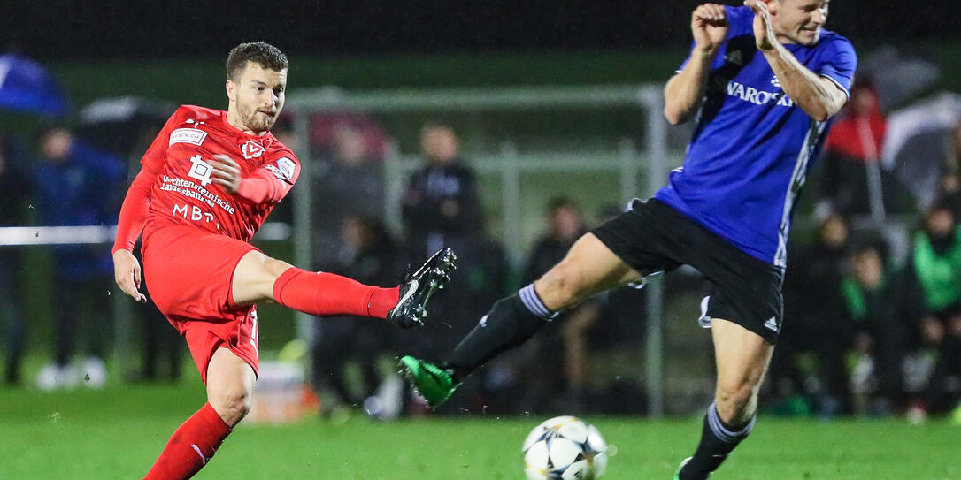 Fussball LFV Cup Viertelfinal FC Triesen - FC Vaduz