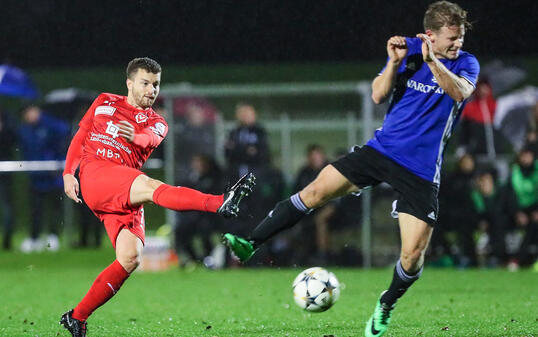 Fussball LFV Cup Viertelfinal FC Triesen - FC Vaduz