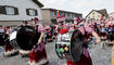 Fasnachtsumzug in Oberriet, St. Gallen, SG, Schweiz.