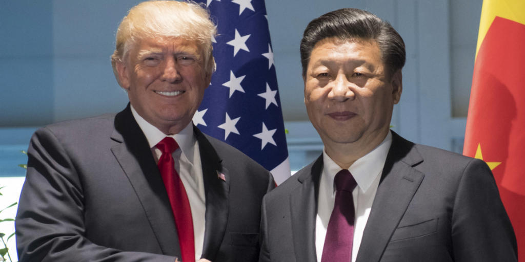 US-Präsident Donald Trump und Chinas Präsident Xi Jinping (Archiv)