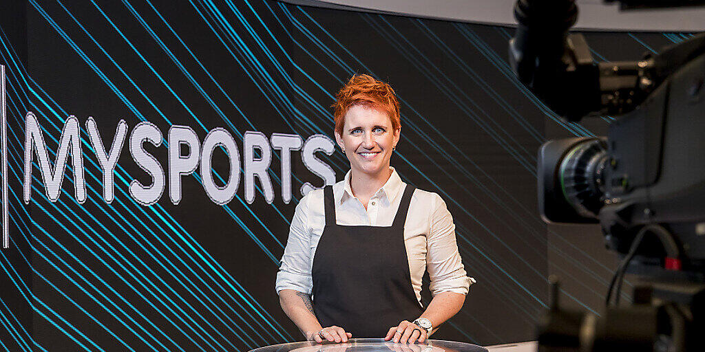 Wechselt als Sportchefin zur "Blick"-Gruppe: Moderatorin Steffi Buchli im Studio von UPC MySports in Rossens 2017. (Archivbild) Wechselt als Sportchefin zur "Blick"-Gruppe: Moderatorin Steffi Buchli im Studio von UPC MySports in Rossens 2017. (Archivbild)