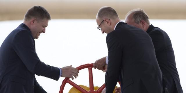 Die Pipeline zwischen der Slowakei und der Ukraine wird eröffnet