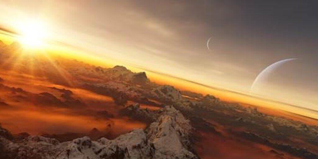 Ein klingender Name soll her für den Exoplaneten HD 130322 b und seinen Stern. Nun darf die Schweizer Bevölkerung darüber abstimmen. (Künstlerische Darstellung)