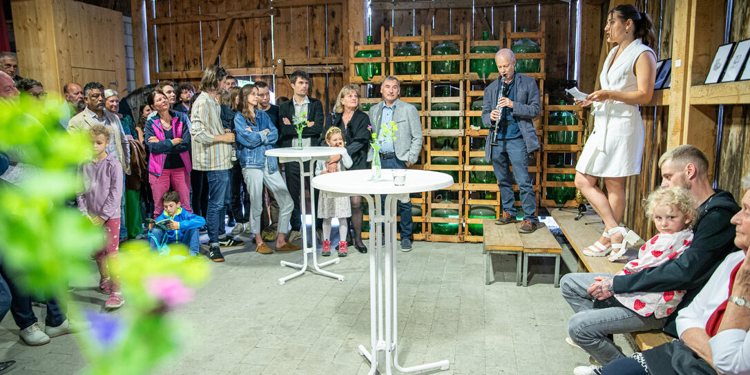 Ausstellungseröffnung von Nora Heeb