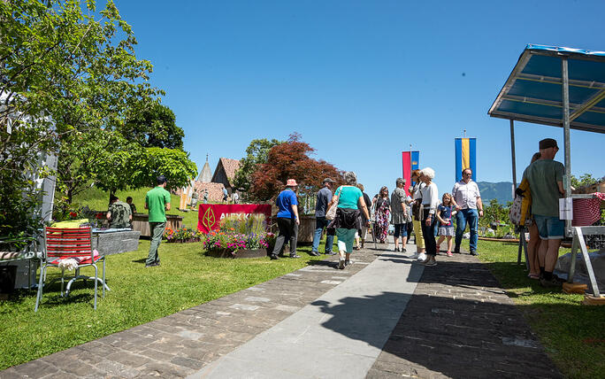 4. Gartenschau Gutenberg in Balzers