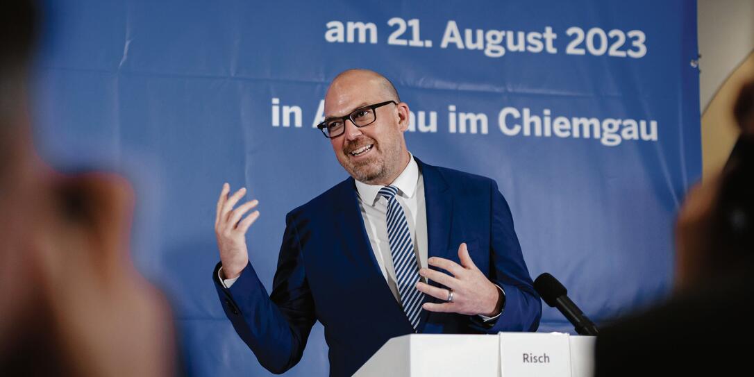 Regierungschef Daniel Risch