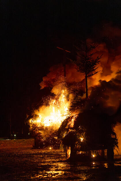 Funken Triesen mit Fackelumzug
