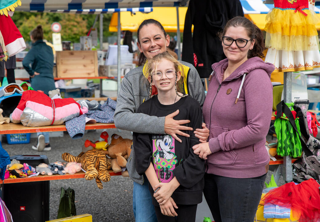 Dorf-Flohmarkt, in Mauren (04.10.2025)