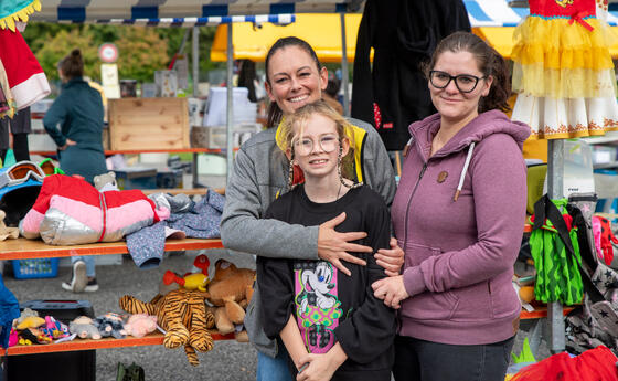Dorf-Flohmarkt, in Mauren (04.10.2025)