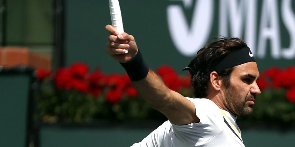 Roger Federer muss sich im 18. Spiel des Jahres erstmals geschlagen geben