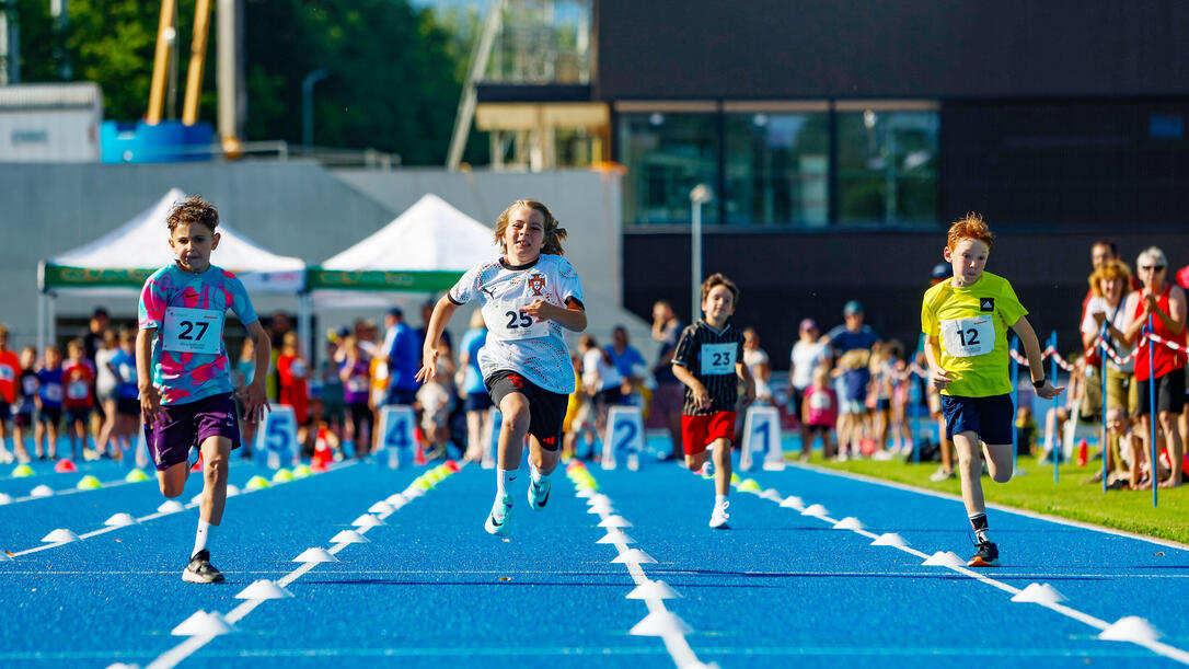 Liechtenstein Schaan Sportanlage Rheinwiese Schaaner Faescht