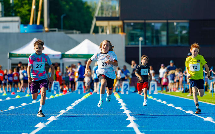 Liechtenstein Schaan Sportanlage Rheinwiese Schaaner Faescht