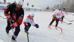 Erstes Liechtensteiner Pond Hockey Turnier in Malbun
