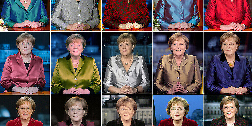 ARCHIV - Bundeskanzlerin Angela Merkel (CDU), aufgenommen nach der Aufzeichnung ihrer Neujahrsansprache im Kanzleramt. Foto: dpa