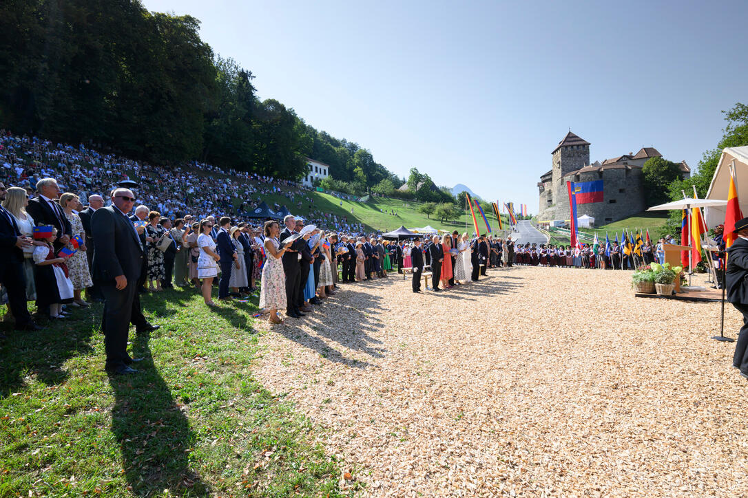 Staatsfeiertag 2026: Staatsakt auf der Schlosswiese (15.08.2026)
