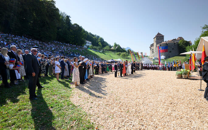 Staatsfeiertag 2026: Staatsakt auf der Schlosswiese (15.08.2026)