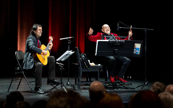 Giora Feidman Duo, Schaan