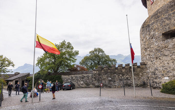 Trauer um Fürstin Marie