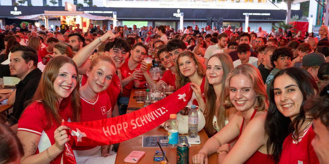 Public Viewing WM-Meile Vaduz &ndash; Spiel Schweiz vs Kanada