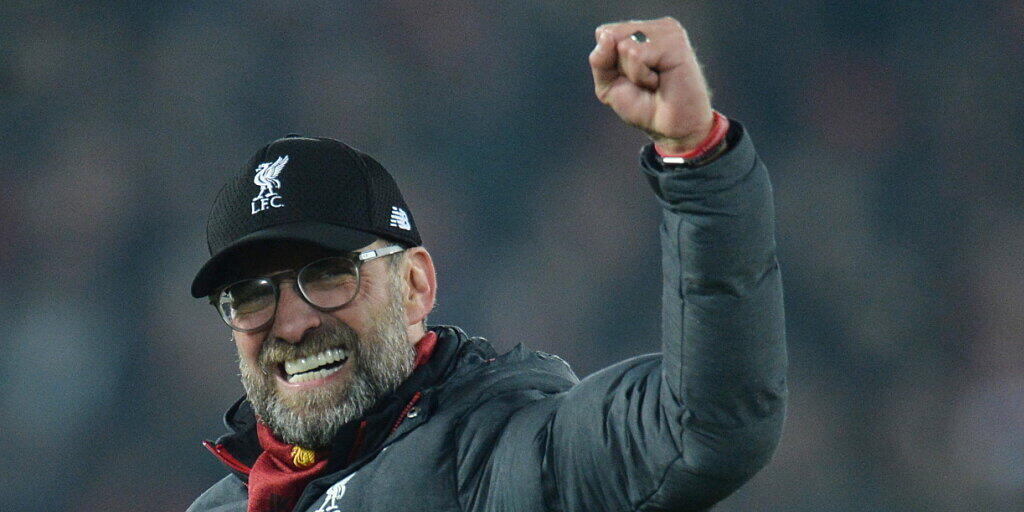 Jürgen Klopp hat allen Grund zur Freude: Sein Liverpool bricht derzeit alle Rekorde