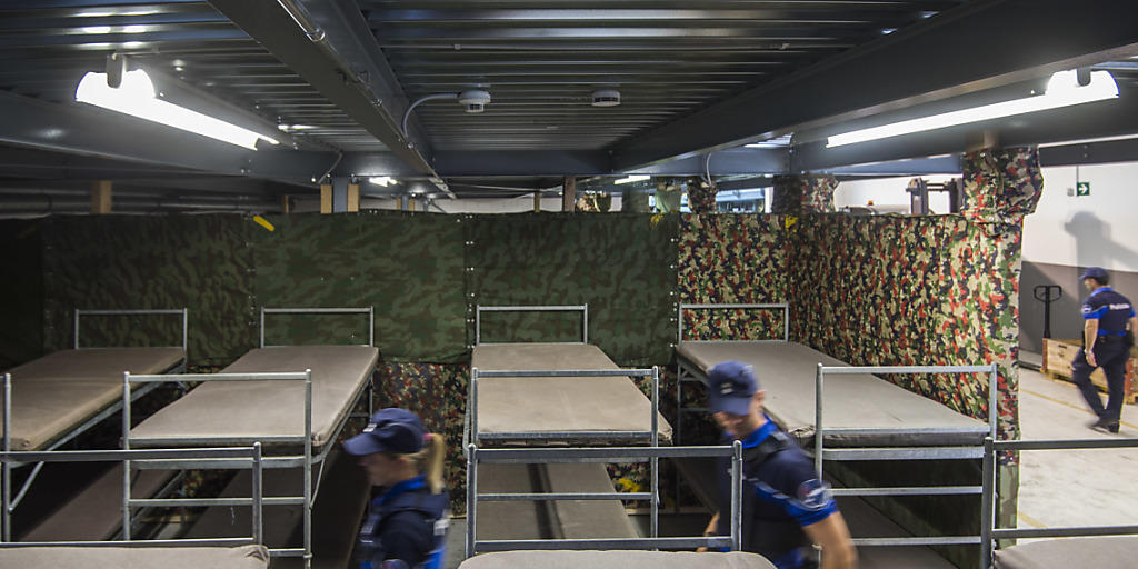 Im R&uuml;ckf&uuml;hrungszentrum in Rancate TI sollen noch mindestens bis Ende 2018 Migranten kurzzeitig untergebracht werden.