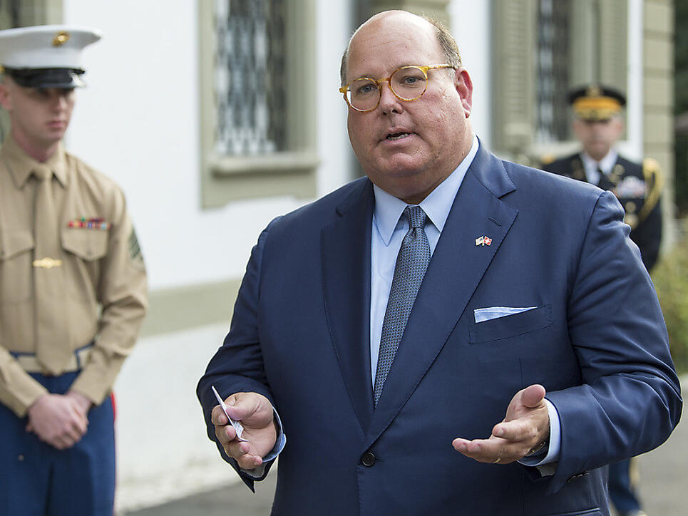 "Mehrere US-Firmen stehen vor dem Sprung in die Schweiz": der US-Botschafter in der Schweiz, Ed McMullen. (Archivbild)