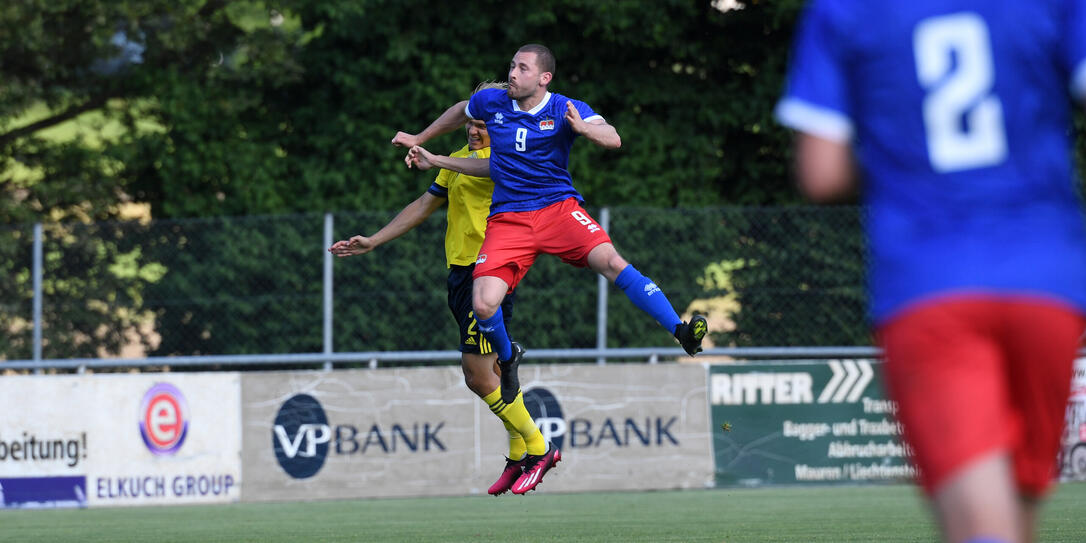 Lestländerspiel Liechtenstein - Schweden